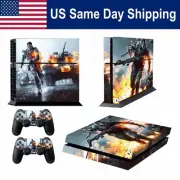 Decal Pretector Cover Skin Sticker for PlayStation 4 PS4 Console & 2 Controller