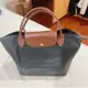 [二手] 【LONGCHAMP】Le Pliage 短把摺疊水餃包小