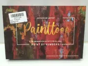 PAINT BY NUMBERS Acrylic Paint Set-Printed Canvas, Paintbrushes FBM052-034