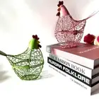 Hen Shape Egg Basket Kitchen Decorations Egg Container Eggs Storage Container