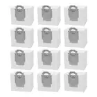 12 Pcs Dust Bags For Roborock S7 MaxV Ultra,S8+ & S8 Pro Ultra,Q7 Plus,Q7 Max+