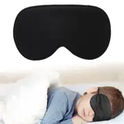 Silk Sleep Soft Eye Mask Adjustable Strap Blindfold