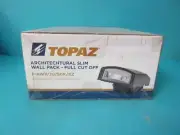 TOPAZ F-AWP/70/50K/BZ-80 70W LED WALL PACK FIXTURE LIGHT ARCHITECHTURAL SLIM