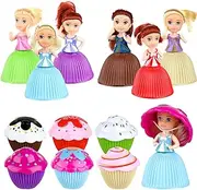 Christoy Beautiful Cake Doll Toy Surprise Cupcake Princess Doll Toys for Children Kid Transformed Scented Girls Funny Game Gift (6PCS)…