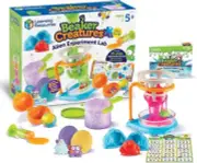 Learning Resources Beaker Creatures Alien Experiment Lab, 18 Piece Set, Ages Kit