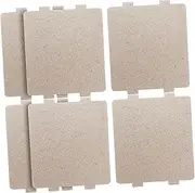 UTHCLO 6pcs Microwave Oven Mica Sheet Cover High Temp Resistant Waveguide Plate Universal Mica Flakes for Oven Repair
