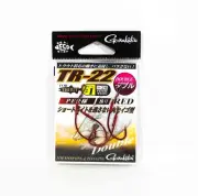 Gamakatsu 67601 TR-22 Trout Double Plugging Spooning Hook Red Size 1 (9885)