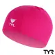 【美國TYR】泳帽 萊卡 成人 Lycra Swim Cap Pink(台灣總代理)