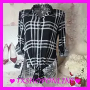 MEDIUM New look High Low Blouse Top NWT