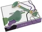 Green Jade Rol|ler Gift Set with GuaSha (Green)…Face roller/Skin care tools