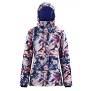 Nevenka Womens Ski Jacket Snowboard Coat Warm Winter Waterproof Hooded-713
