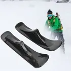 1 Pair Of Black Ski Board Sleigh Accessories 2 In 1 Outdoor Sports Winter GO