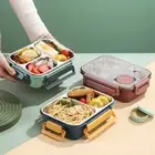 with Tableware Lunch Boxes 304 Stainless Steel Food Container Adults