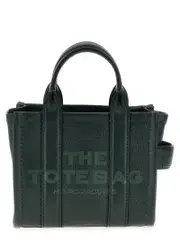 [Marc Jacobs] Marc Jacobs-The Leather Crossbody Tote Borse A Tracolla Verde-Donna OS Green