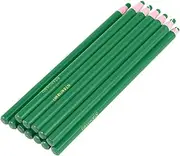TEHAUX 12pcs Peel-off Crayon Pens, China Markers Grease Pencil, Drawing Marking Wax Pencils for Wood, Glass, Garments, Metal, Fabrics, Porcelain, Film, Paper