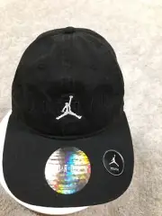 Air Jordan Hat, Youth Jumpman Embroidered Logo & Jordan Black Adjustable New/Tag