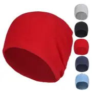 Winter Fleece Windproof Warm Cycling Skull Cap Helmet Liner Running Beanie Hat