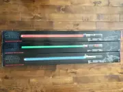 Star Wars Black Series Lightsaber Darth Vader Red Luke Skywalker Blue and Green