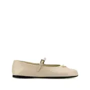 [Prada] Prada Patent Ballet Flats 40 IT NEUTRALS