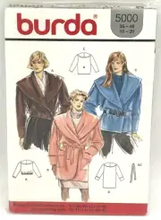Burda Pattern #5000 - Ladies Coat (Sizes 10-20)