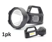 Handheld LED Flashlight Torch (Sydney Stock) Rechargeable Spotlight Torch Floodlight Outdoor Camping USB Waterproof