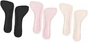Ipetboom Self Adhesive High Heel Insoles Comfortable Wear Resistant Inserts for Women Invisible Bottom Non Slip Protective Shoe Pads