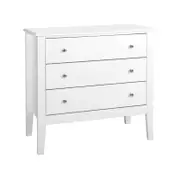 Artiss Chest of Drawers Storage Cabinet Dresser Tallboy White