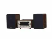 SANSUI Vacuum Tube Hybrid Amplifier CD Stereo System SMC-300BT Brown