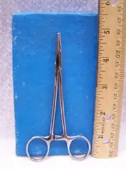 12 - 5" STRAIGHT TIP HEMOSTAT FORCEPS, LOCKING CLAMPS/ FREE SHIPPING !!