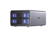 Unitek External Hard Drive Enclosure - 2-Bay - Supports both 2.5" &3.5"SATA