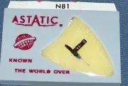 Astatic N81 PHONOGRAPH RECORD PLAYER STYLUS NEEDLE for Pfanstiehl 168-DS73 DS77