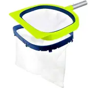 Pool Skimmer Net,Ultra Fine Mesh Rake, Swimming Pool Leaf Skim Net,Profession...