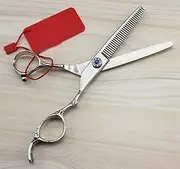 Hair Cutting Shears, Professional Hair Shears Professiona 6” inch Steel Hairdressing Cutting thinning Scissors Barber Salon Shears