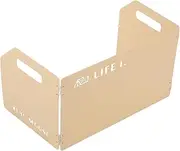 Mipcase Foldable Windproof Camping Windscreen Creative Wind Tool for BBQ Outdoor Cooking Lightweight Durable Windshield for Picnics Hiking and Backpacking Activities