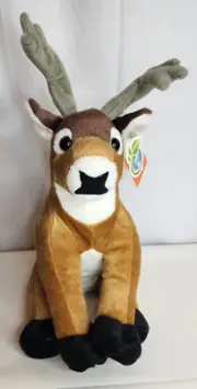 NWT Wild Republic about 15 Inch White Tailed Buck Plush Stuffed Reindeer