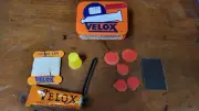 Velox Tubular Tire Repair Kit Vintage Road Bike Track Race Eroica Orange Patch