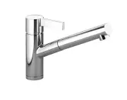 Dorn Bracht 33840760-930010 Single Lever Mixer with Pull-Out Spout CHROME MATTE