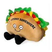 "It's Tuesday Somewhere" Plush Taco