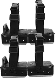 BESPORTBLE Ski Shoes Snow Skate Shoes Skating Shoes Skates Snow Shoes for Snowshoeing Boa Snowboard Boots Men Ice Skating Accessories Ice Skate Black Plastic