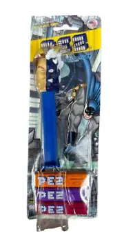 Pez Dispenser Batman Two-Face Blue Stem Brand New on Card