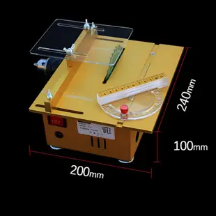 5Cgo文玩微型迷你台鋸 玉石木工DIY電鋸 精密模型鋸 多用途小型切割機110V【含稅代購】544646174357