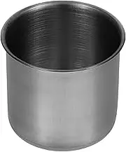BESTOYARD Stainless Steel Rice Cup Measuring Container for Household Use Rice Storage Cup for Family Meals Lightweight and Portable Kitchen Helper