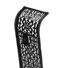European Pattern S-shaped Wrought Iron Wall Candle Holder Living Room Bedroom Fa