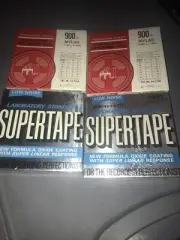 realistic recording tape 900 feet 5 Inch Reel +supertape 4pc Mix Lot