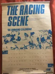 1988 SHIMANO European Racing Scene SHOP CALENDAR Dura Ace SANTÉ Deore XT Ultegra