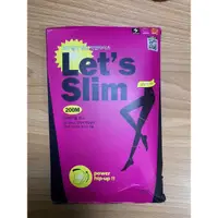 在飛比找蝦皮購物優惠-《全新》韓國Let’s slim 200M 瘦腿襪