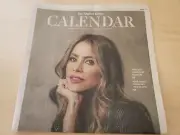 LA TIMES Calendar Section January 28, 2024- Sofia Vergara That Killer Instinct