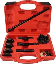 Nutriess Wheel Bearing Puller Tool Kit 14pcs Efficient Labor Saving Multifunction 0.75in 1in 25mm Bearings Removal Installer Set