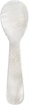 1 Pack Caviar Spoons, Natural Pearl Spoons for Ice Cream, Caviar, Sault, Sauce, Coffee (1, 2.75 Inch)