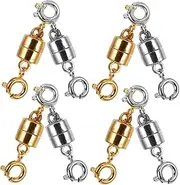 KONTONTY Practical Magnetic DIY Clasps for Jewelry Repair Necklace Bracelet Closure Sets